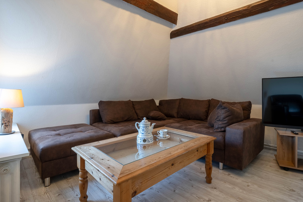 Couchecke der Ferienwohnung F4